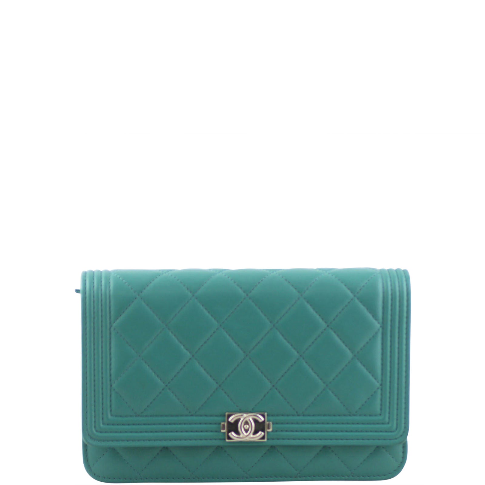 Chanel Boy Wallet On Chain Front