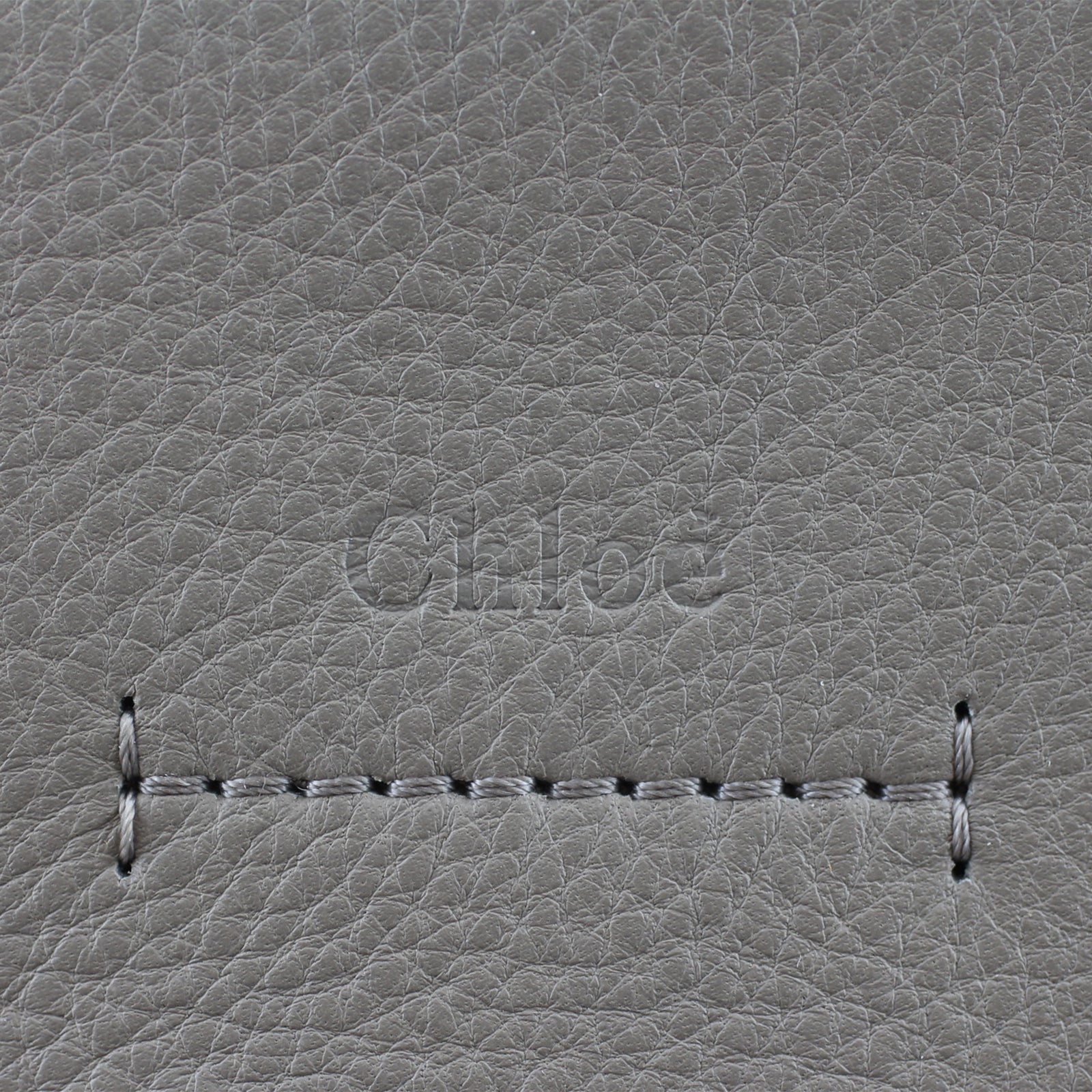 Chloé Myer Small Tote exterior stamp