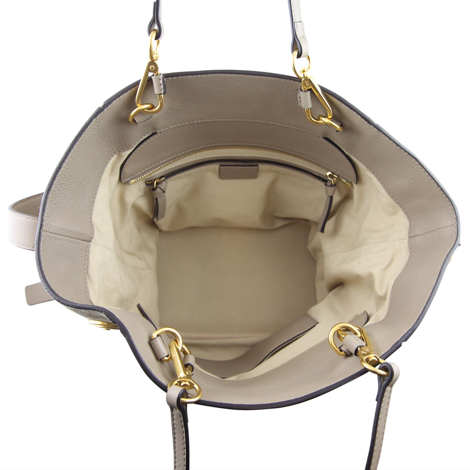 Chloé Myer Small Tote interior