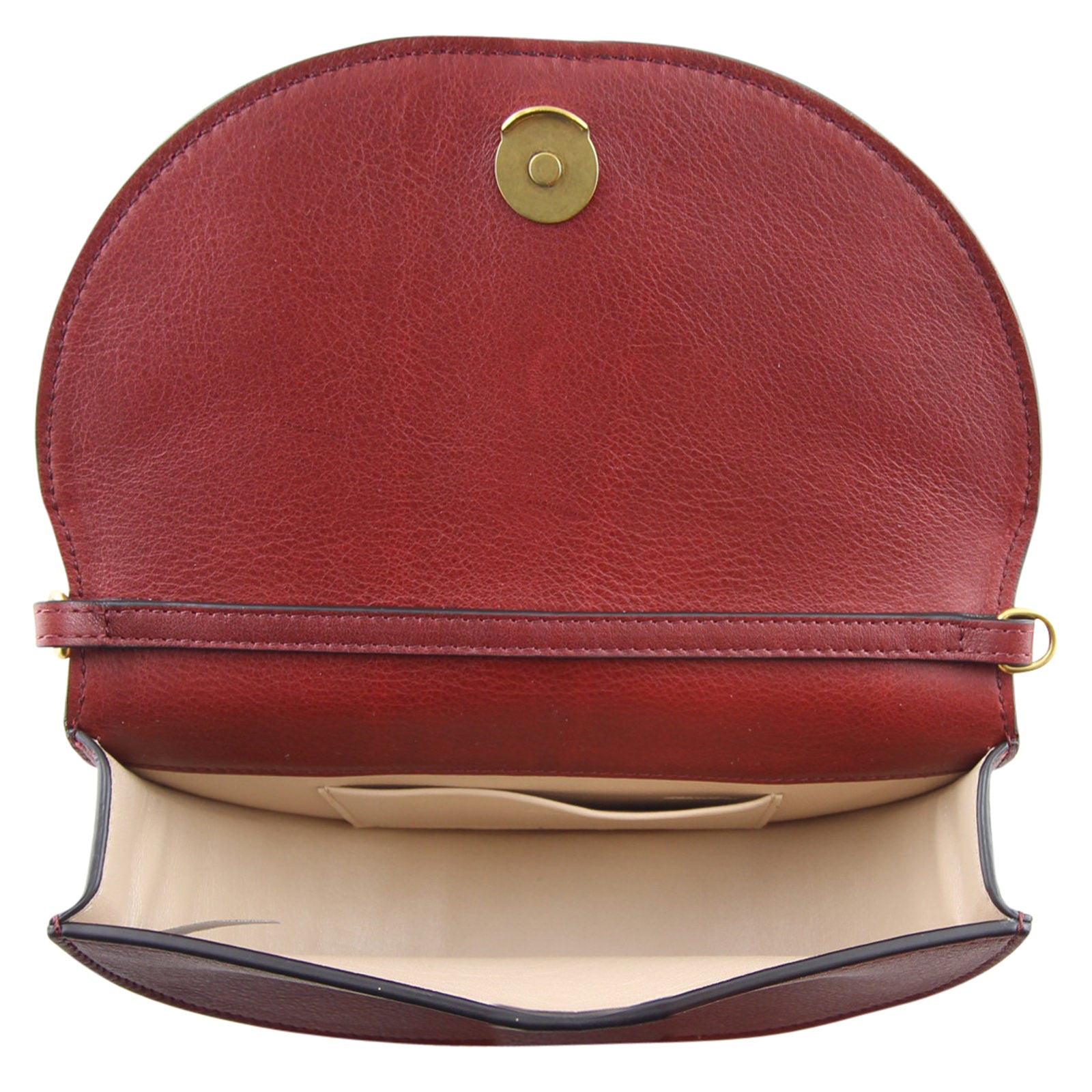 Chloé Nile Minaudière Bracelet Bag interior