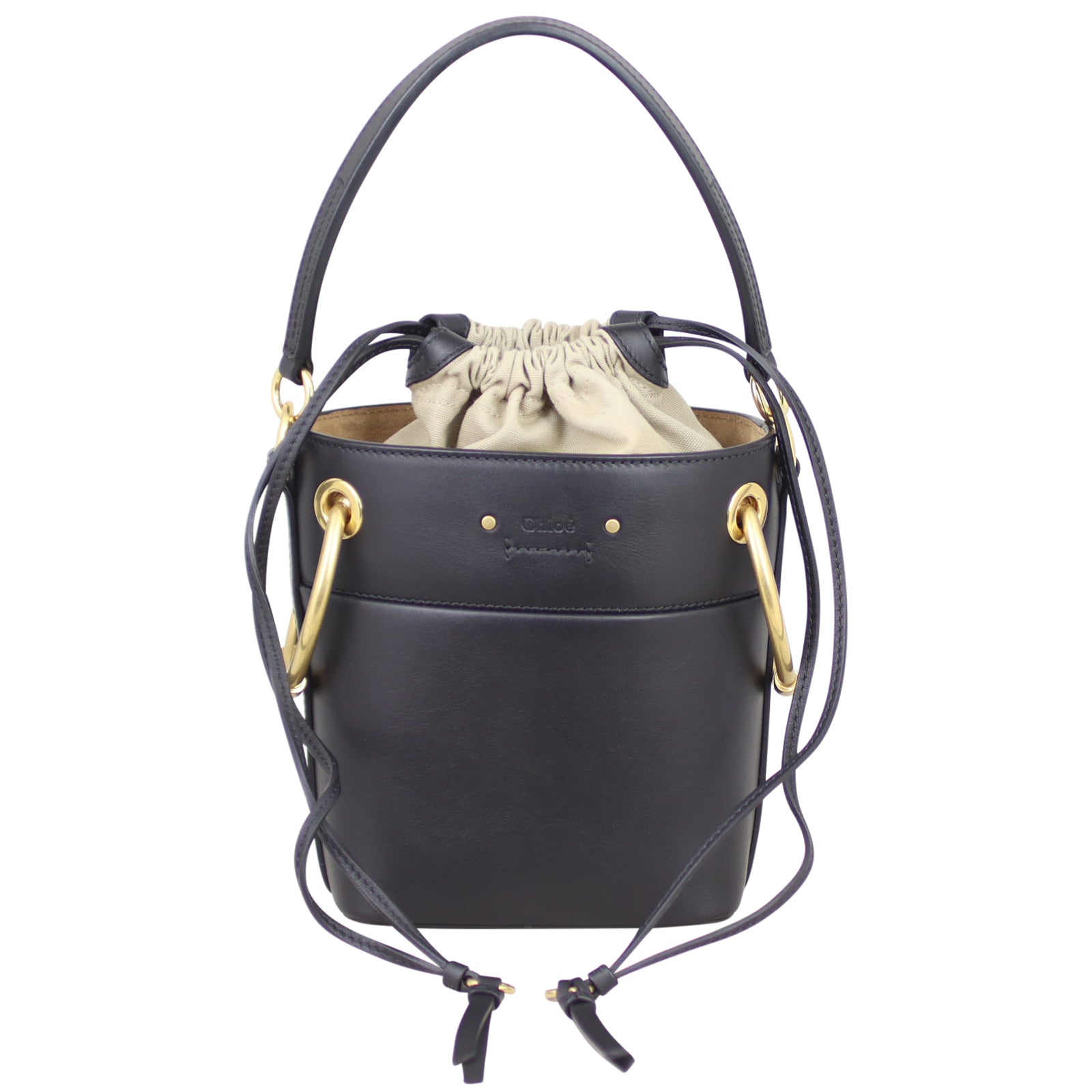 Chloe Roy Mini Bucket Bag Front