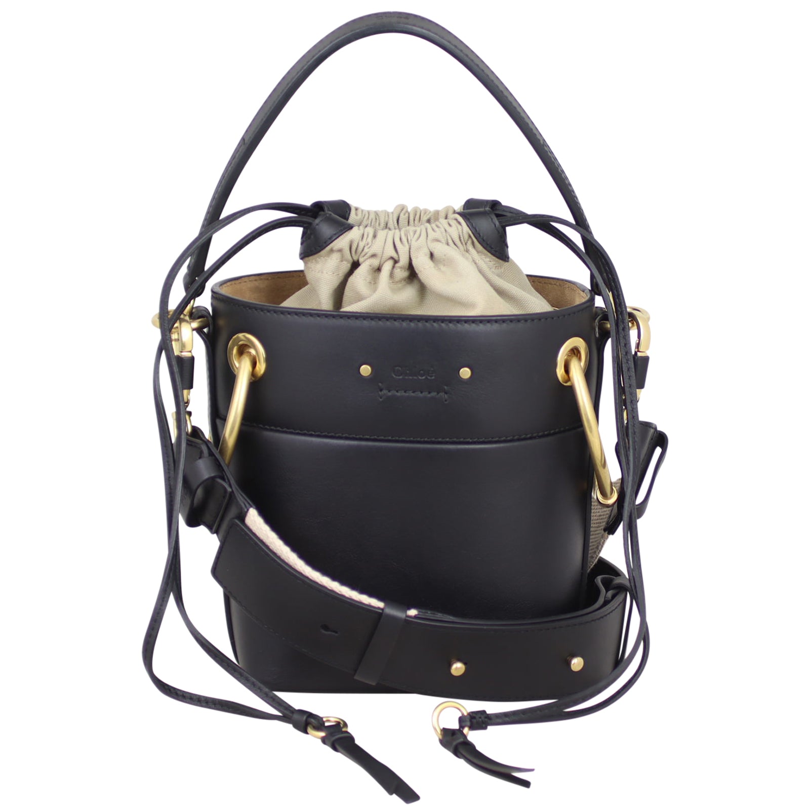 Chloe Roy Mini Bucket Bag Front