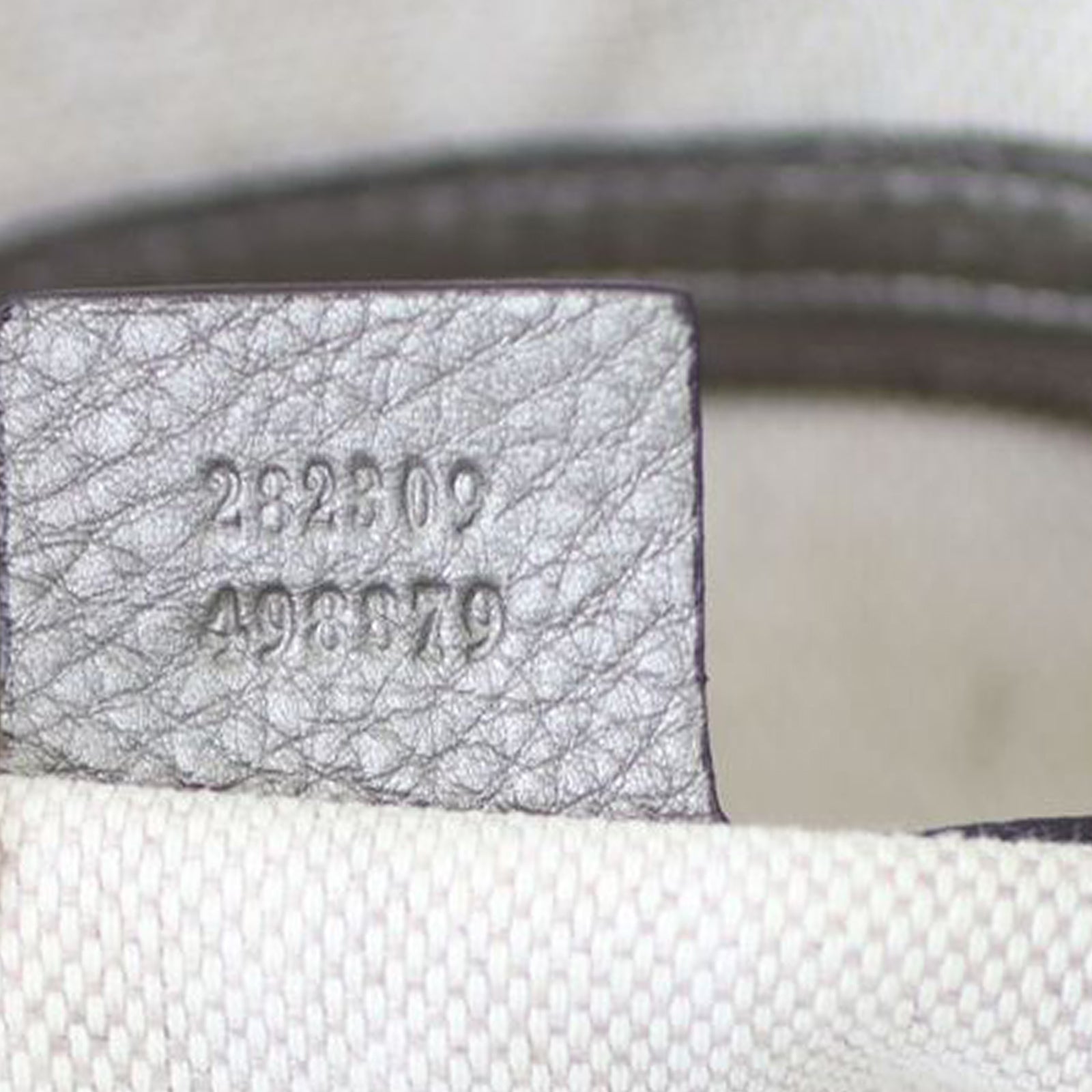 Gucci Soho Medium Tote Date code