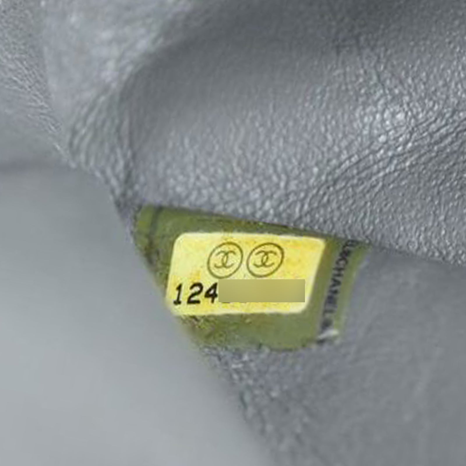 Chanel Classic Double Flap Medium (grey) Date code