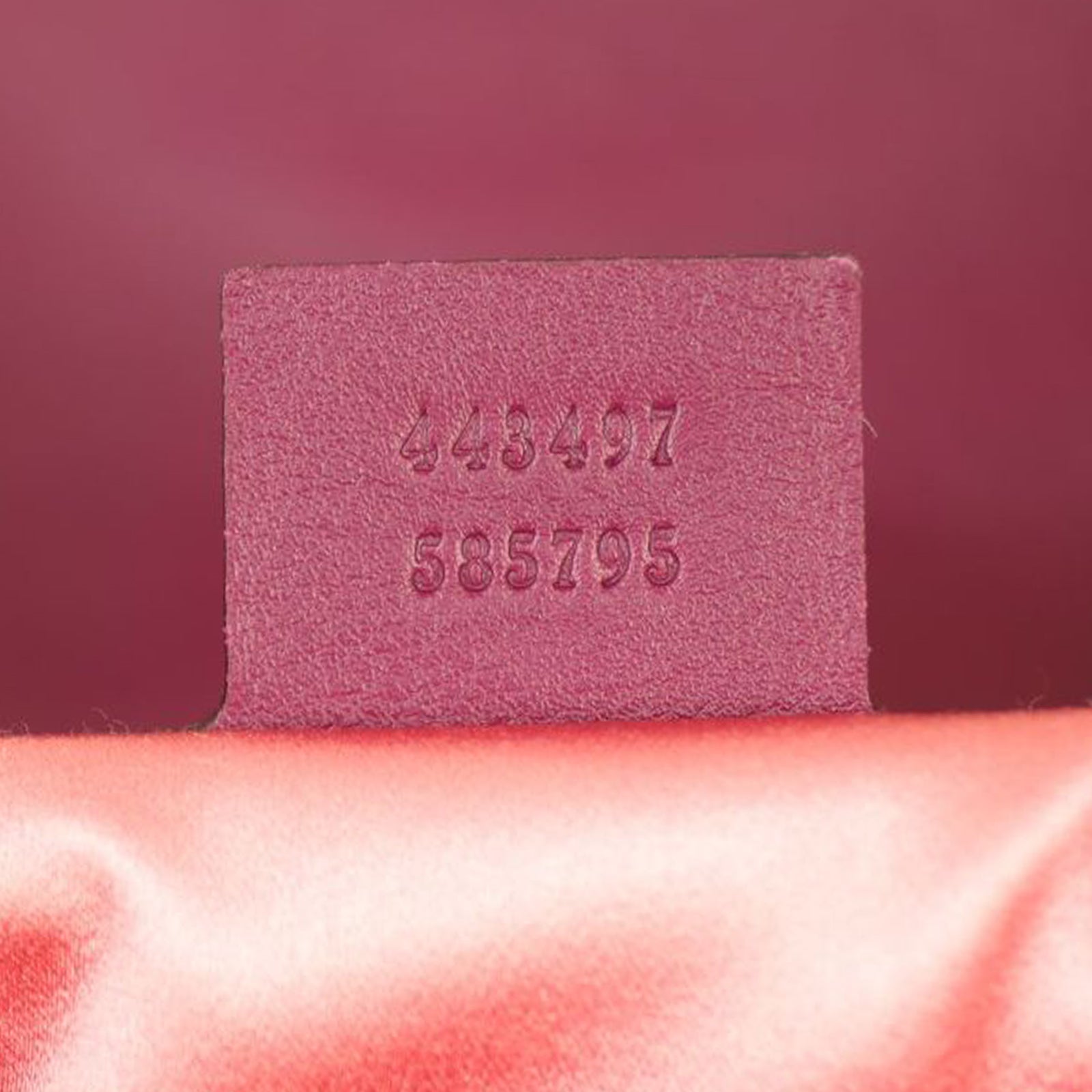 Gucci GG Marmont Velvet Small Shoulder Bag Date code