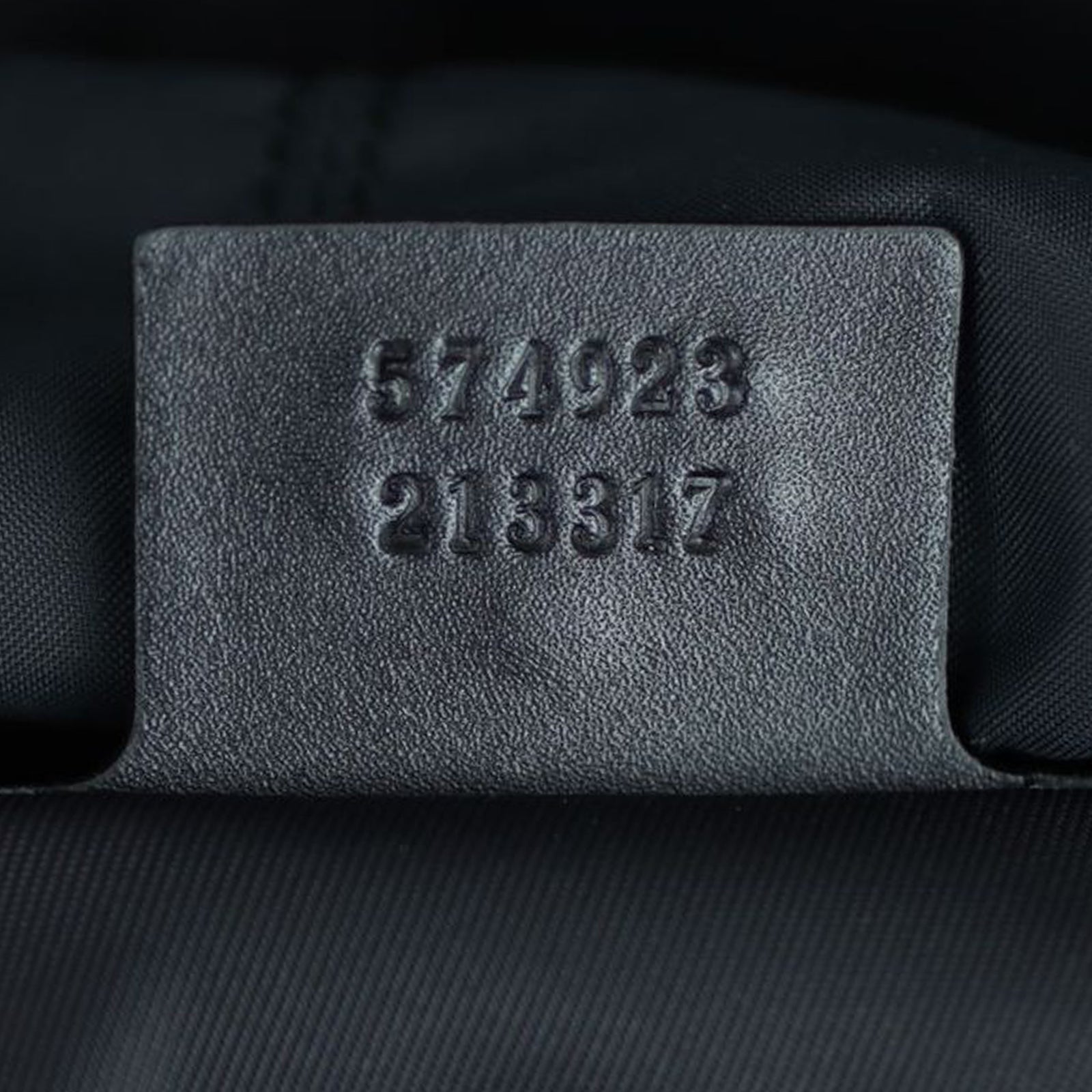 Gucci GG Medium Velvet Backpack Date code