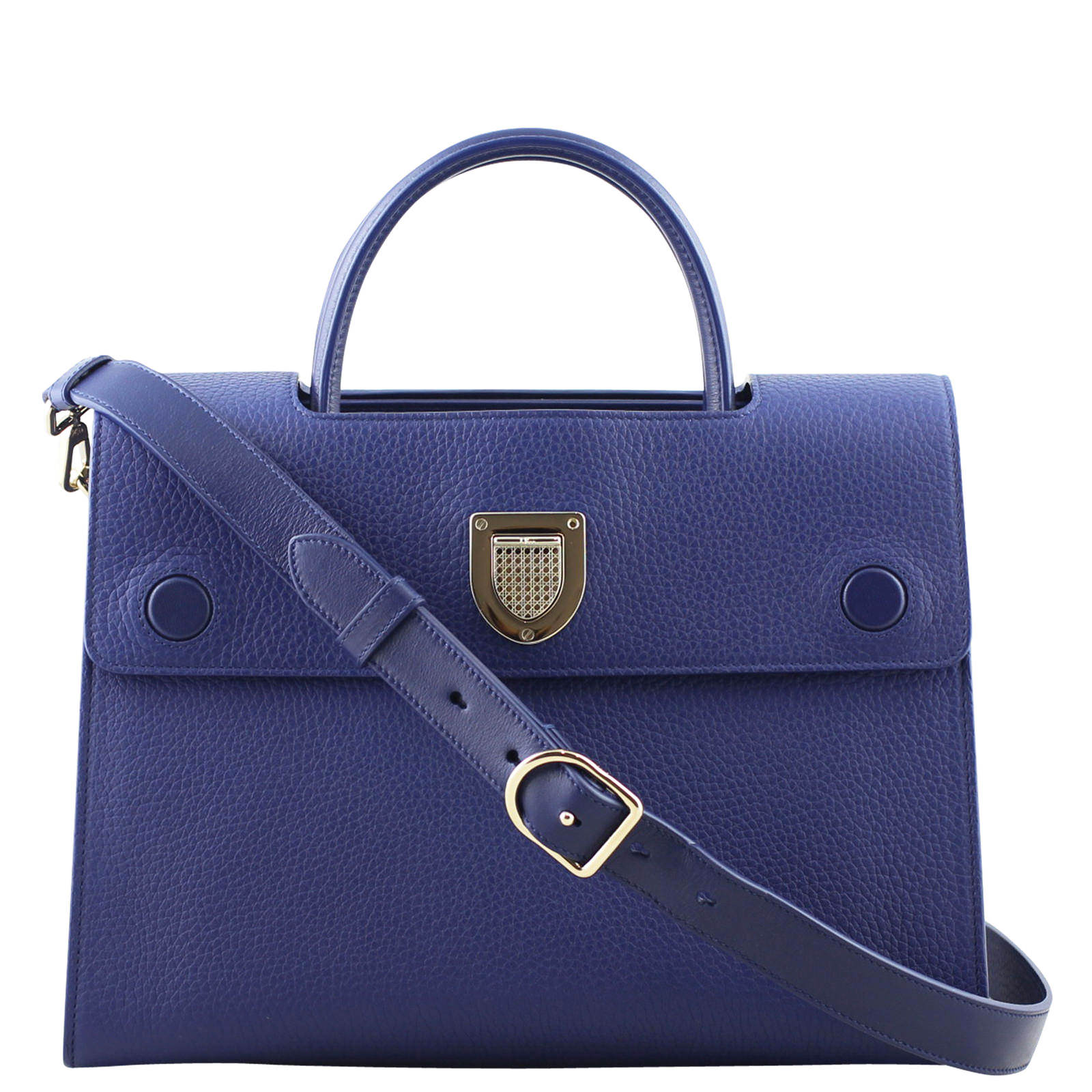 Dior Diorever Medium Satchel front strap