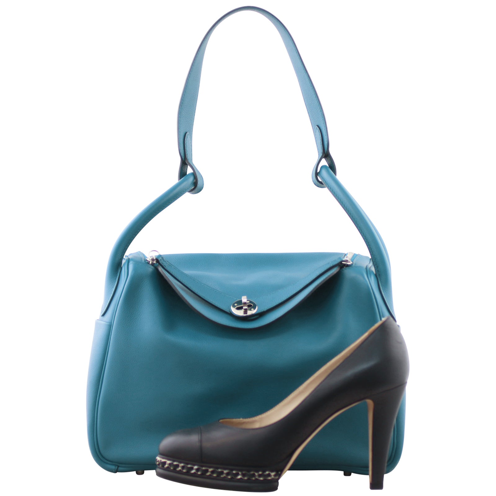 Hermes Lindy 30 Evercolor Shoe