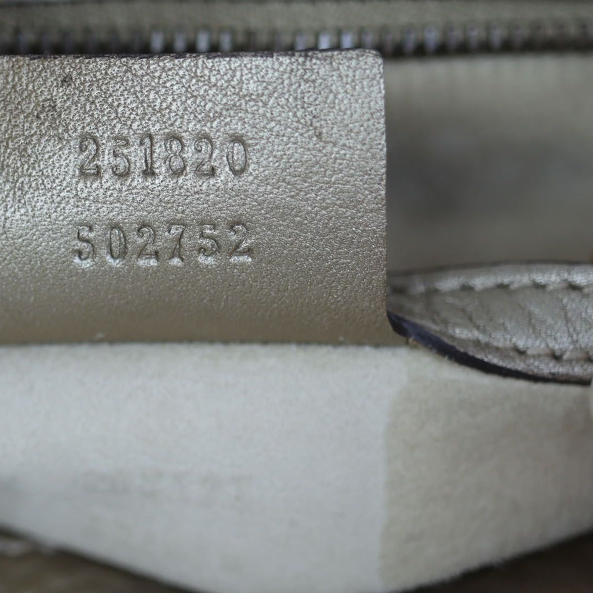 Gucci 1973 Medium Chain Shoulder Bag Date code
