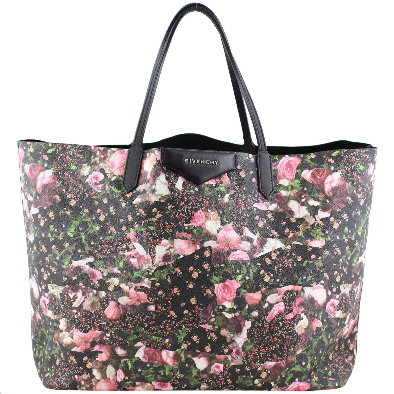 Givenchy Floral Camo Antigona Shopping Tote Large Front