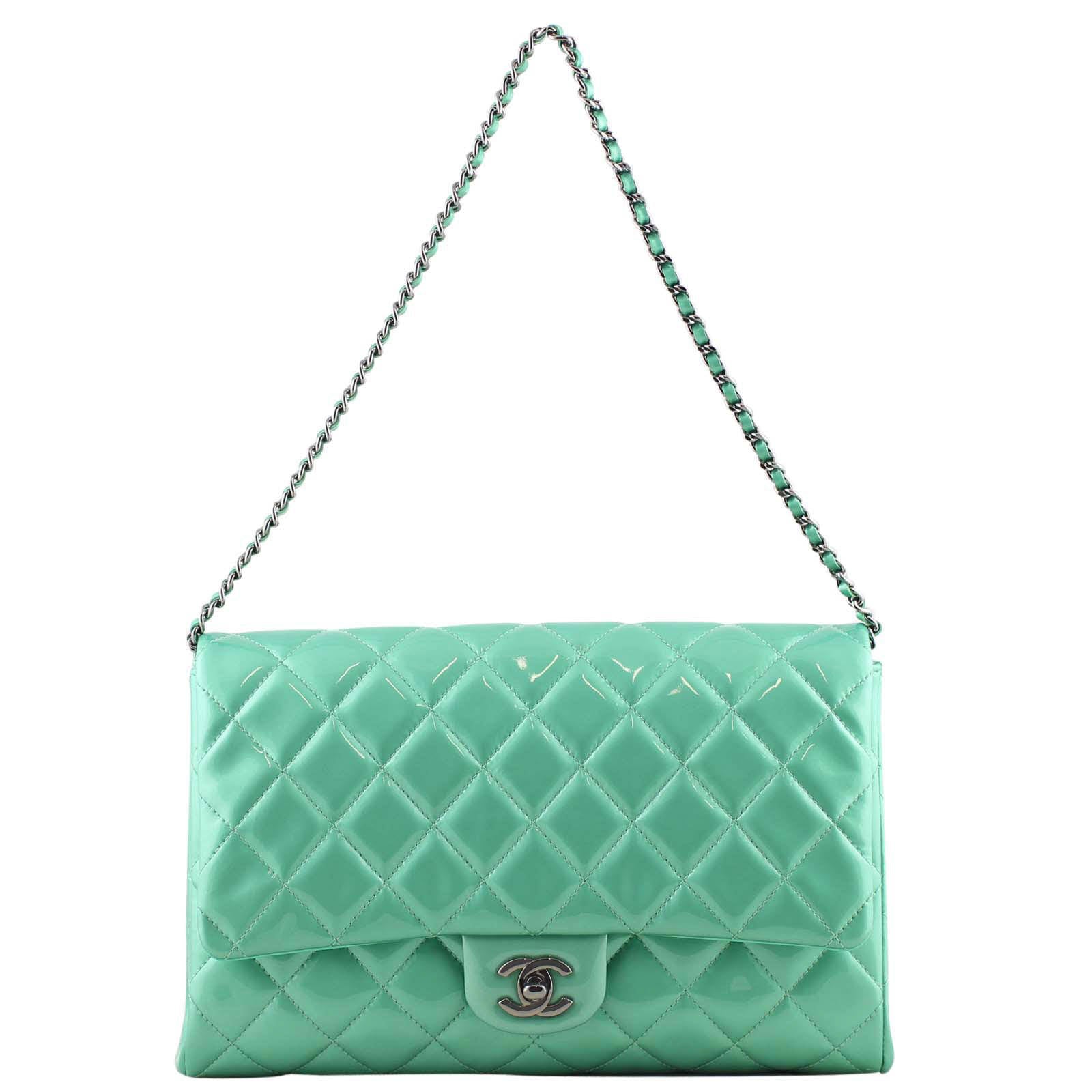 Chanel Classic Flap Clutch Front