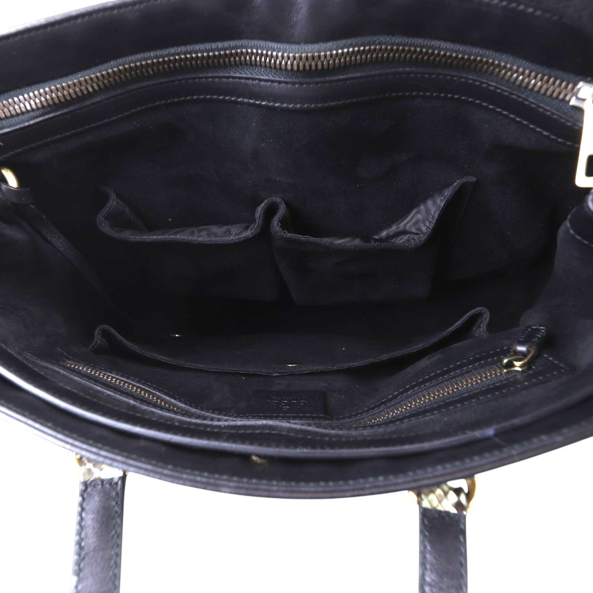 Gucci Bright Bit Tote Python