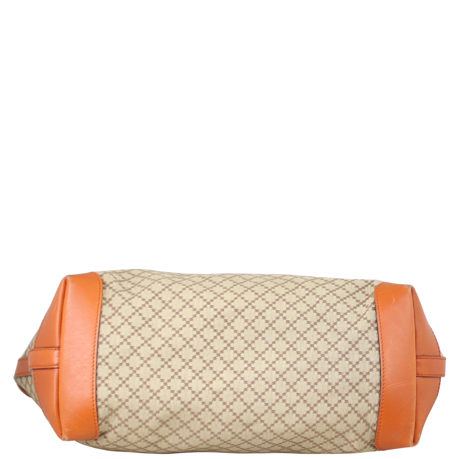 Gucci Diamante Canvas Craft Tote with Pouch Base