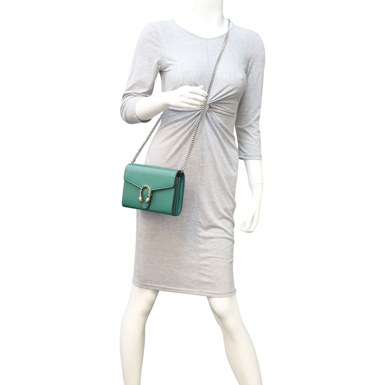 Gucci Dionysus Mini Leather Chain Bag Mannequin