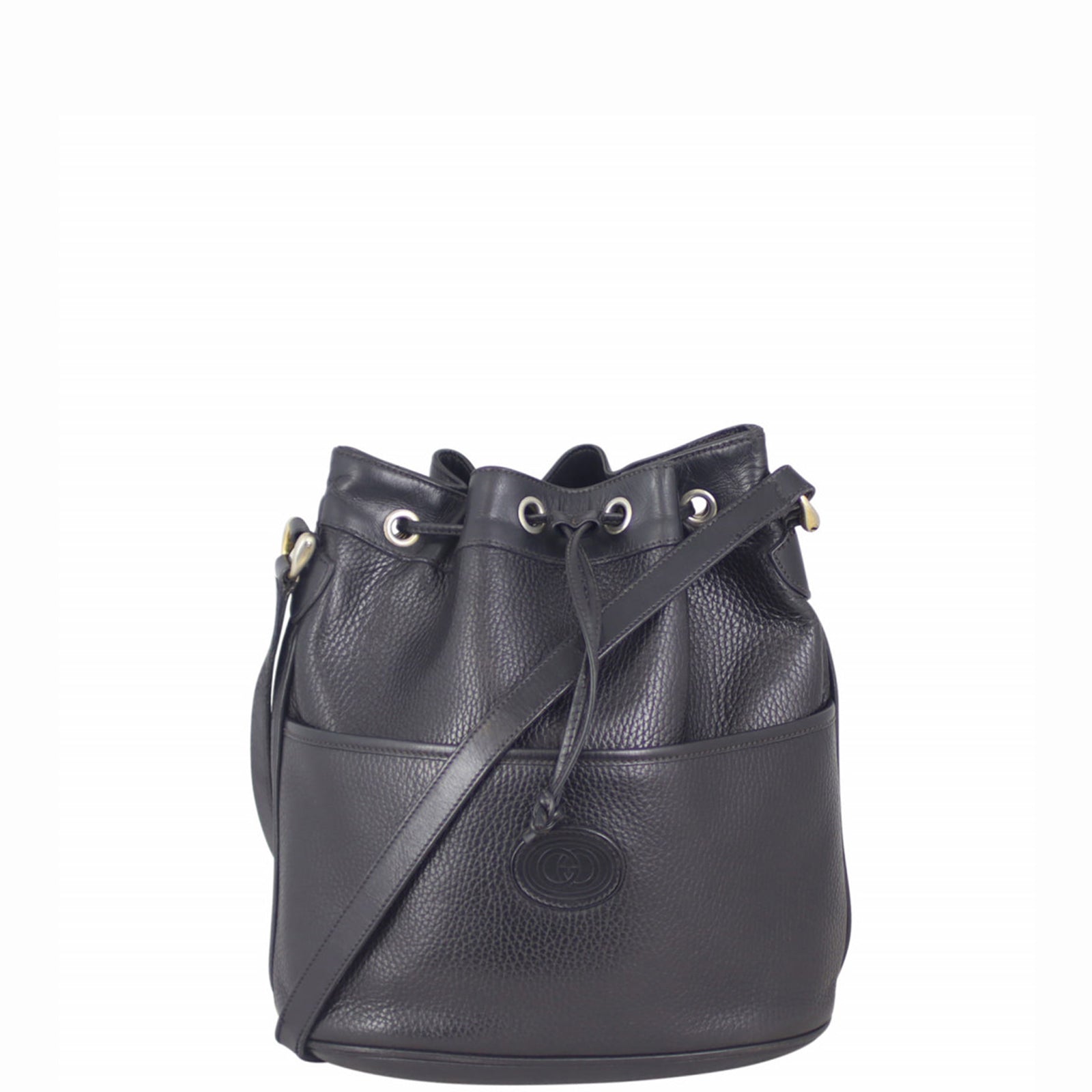 Gucci Drawstring Bucket Bag Front