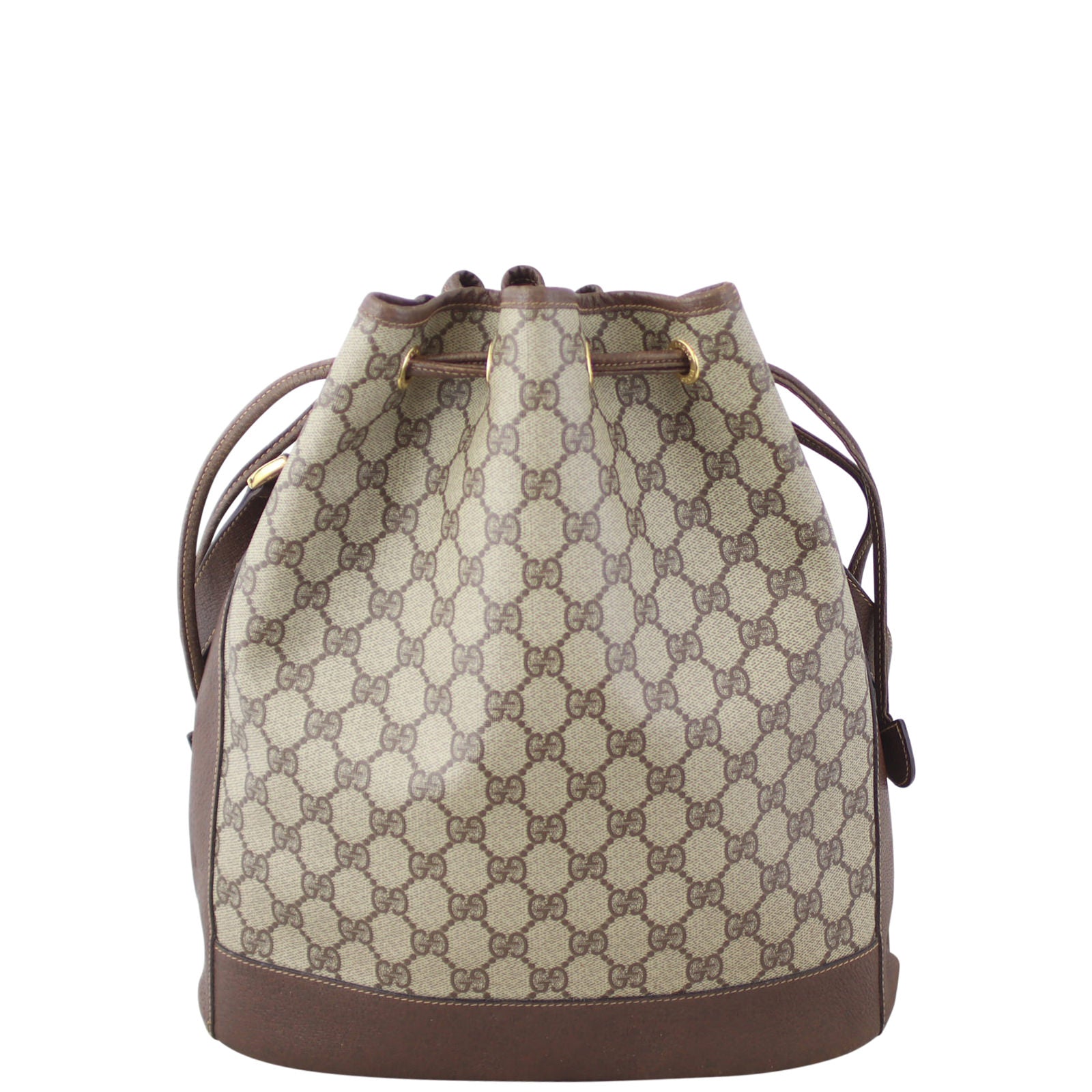 Gucci GG Supreme Drawstring Bucket Bag Back