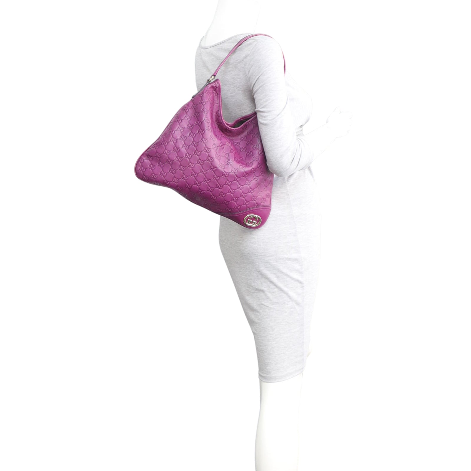 Gucci Guccissima New Britt Hobo Mannequin