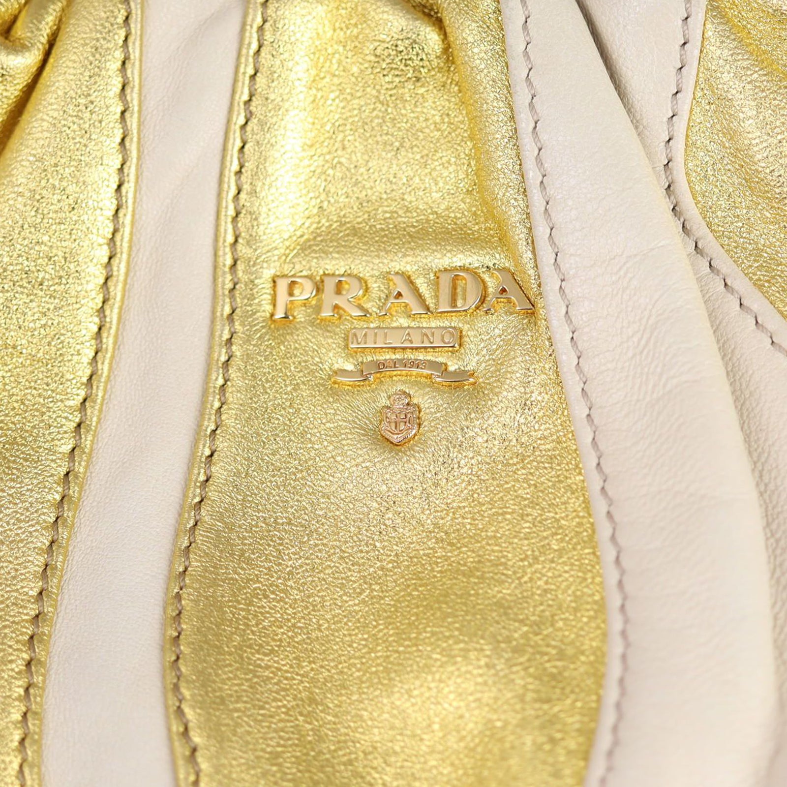 Prada Waves Mini Two-Way Tote Hardware