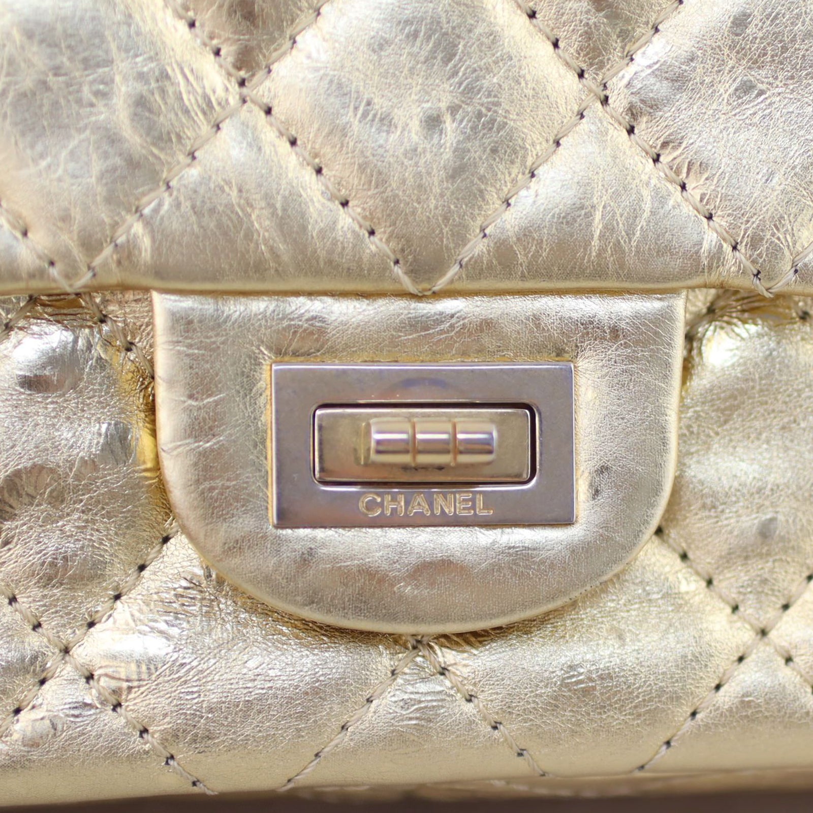 Chanel 2.55 Reissue 227 Double Flap Bag Hardware