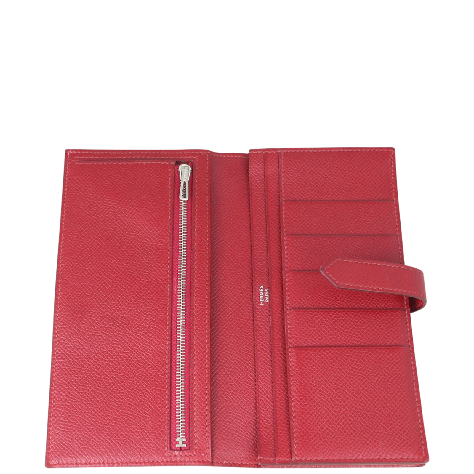 Hermes Bearn Wallet Epsom Whole interior
