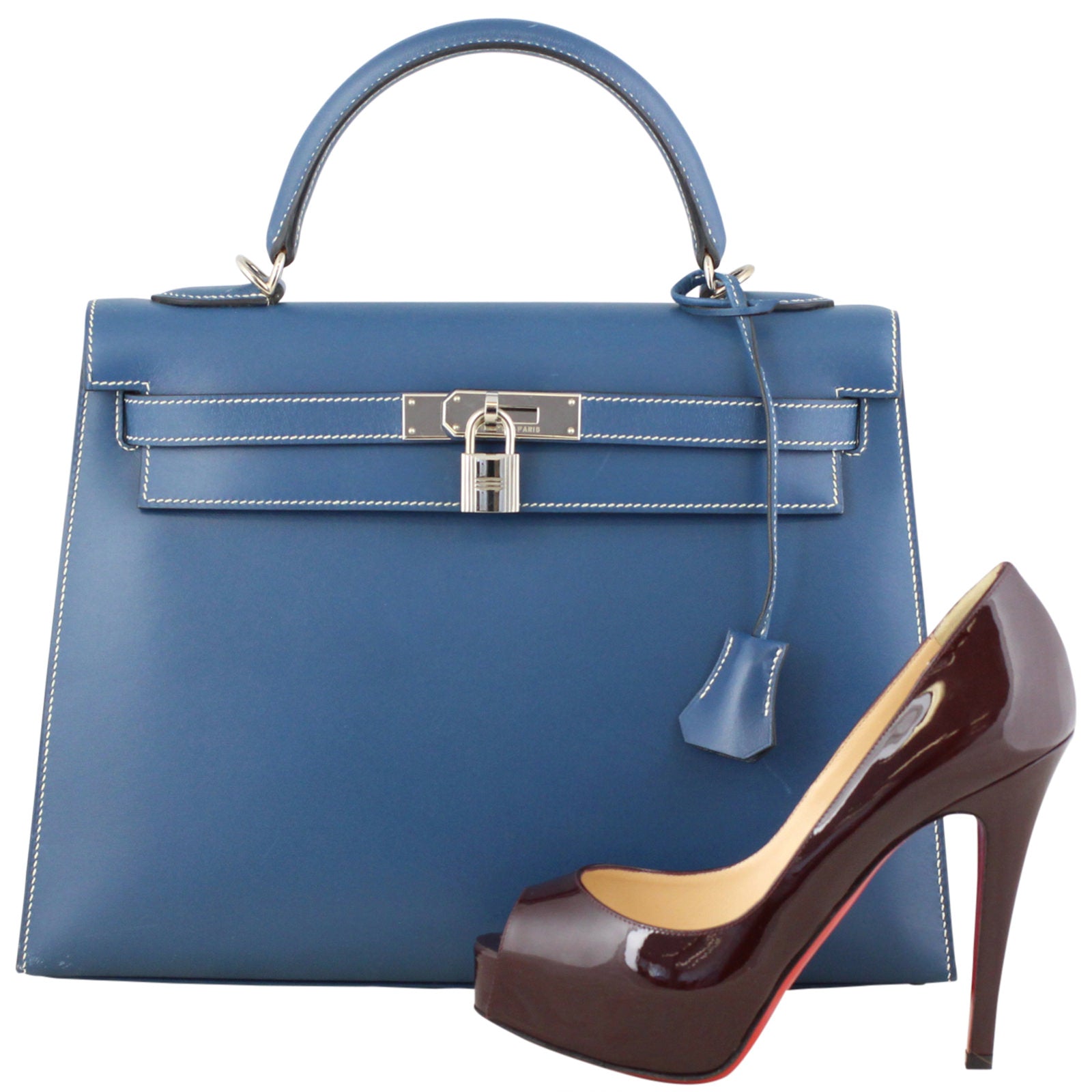 Hermes Kelly 32 Sellier Chamonix Scale