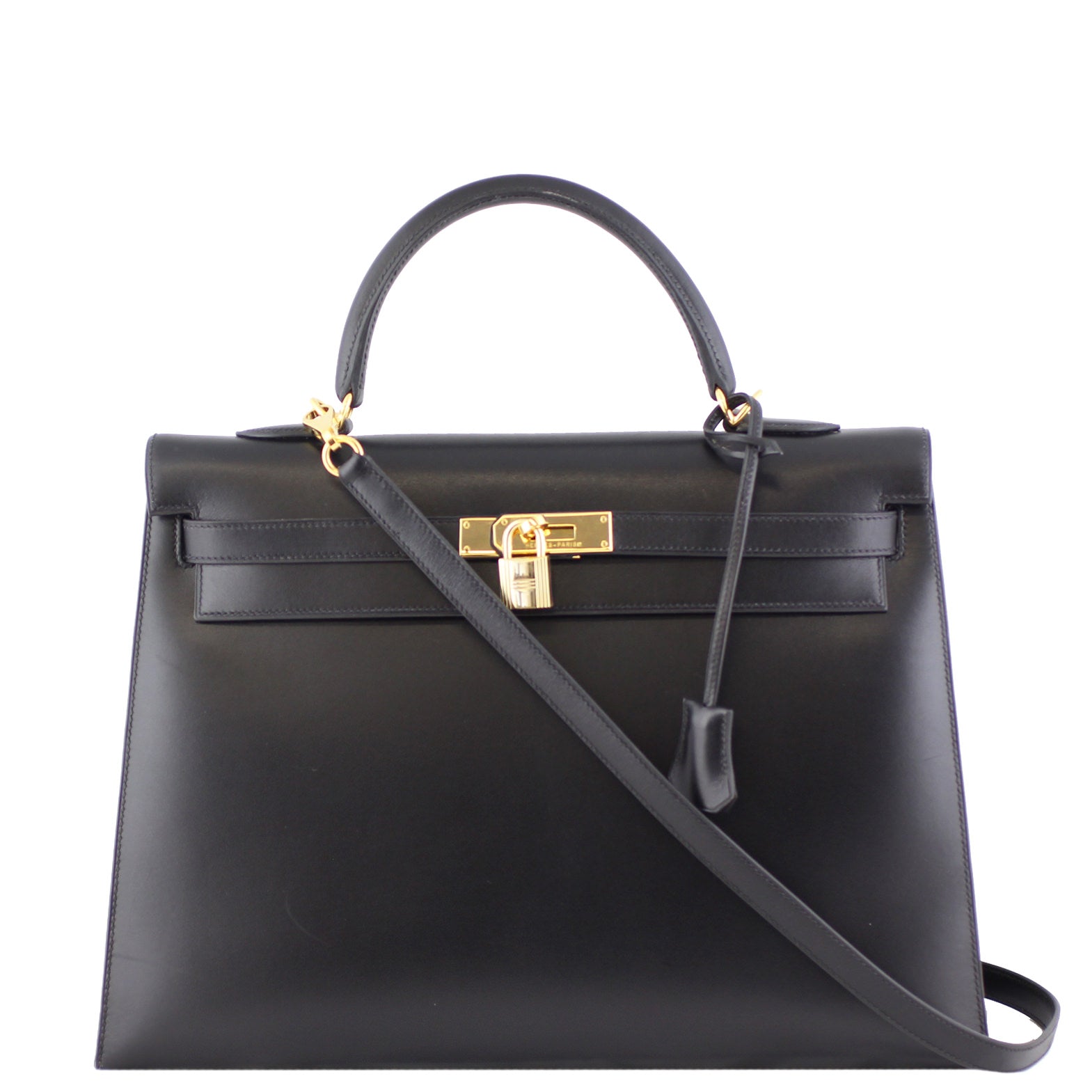 Hermes Kelly 35 Sellier Boxcalf Front