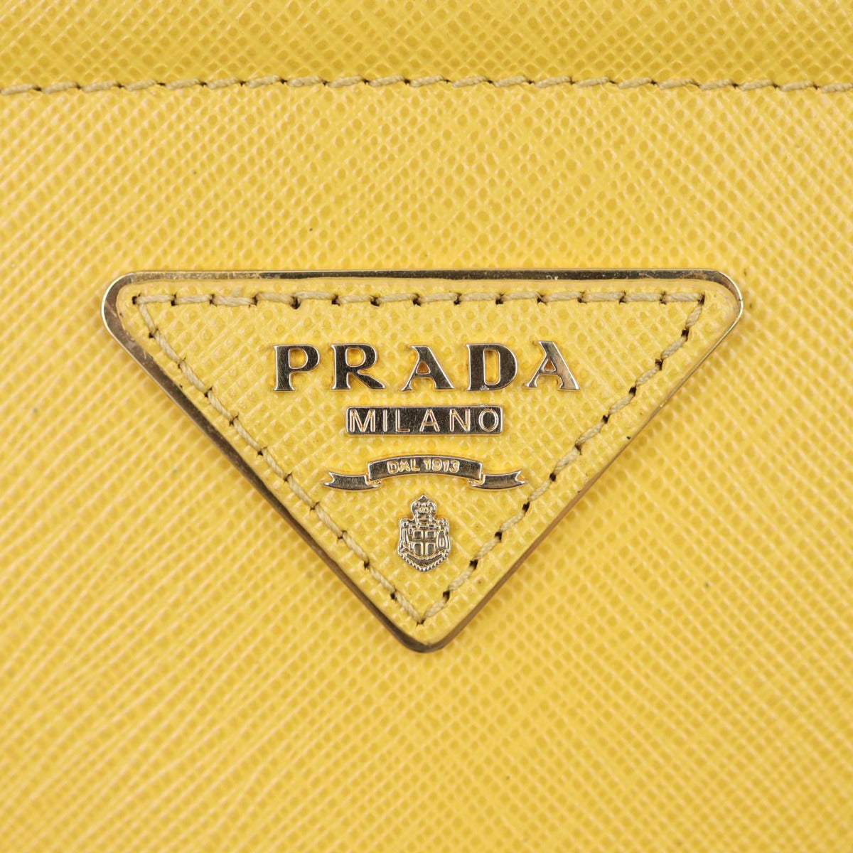 Prada Saffiano Lux Parabole Tote Hardware
