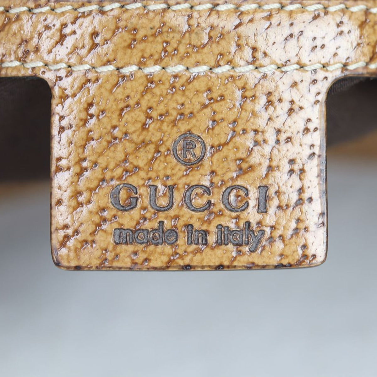 Gucci GG Canvas Jackie Nailhead Tote Stamp
