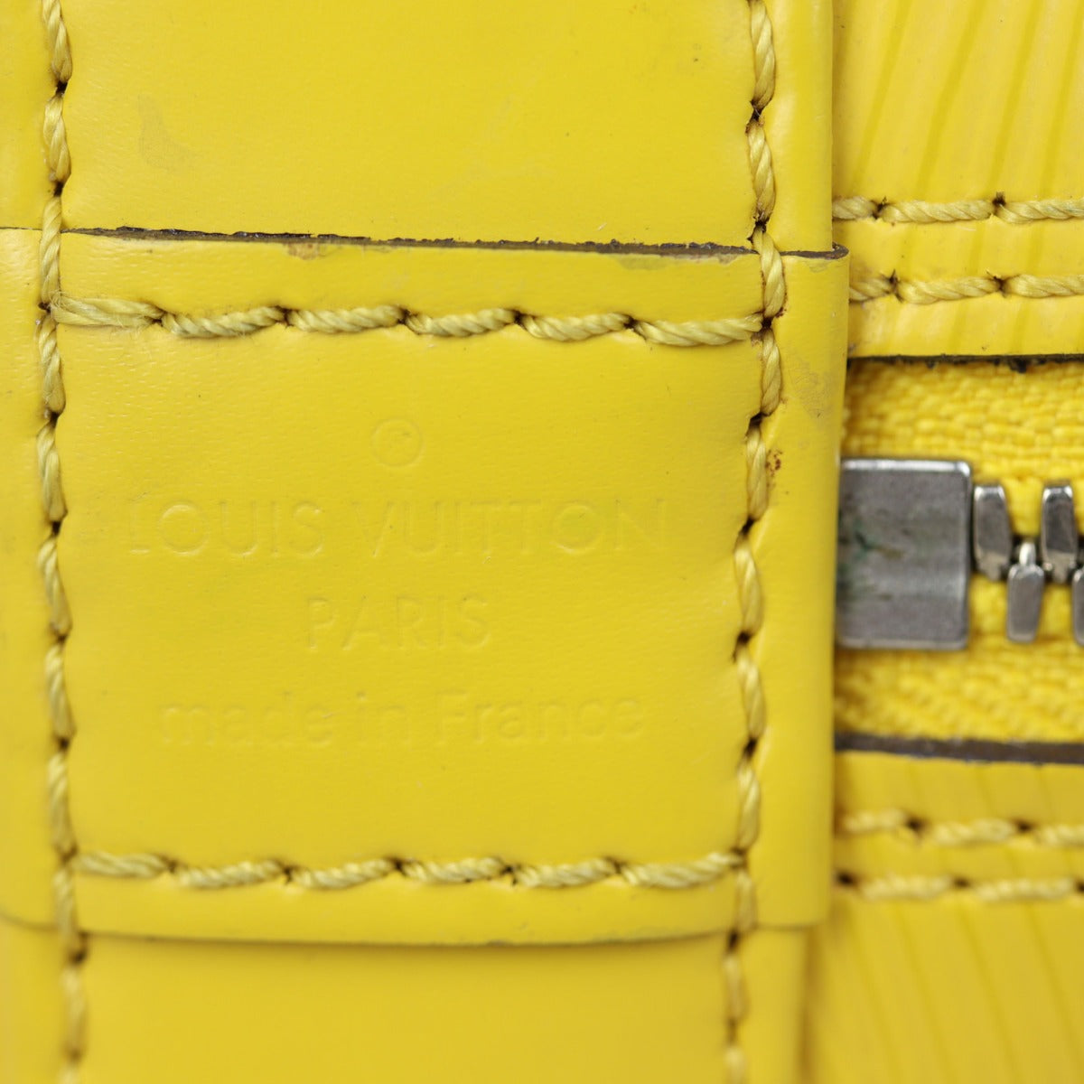 Louis Vuitton Alma BB Epi | Yellow