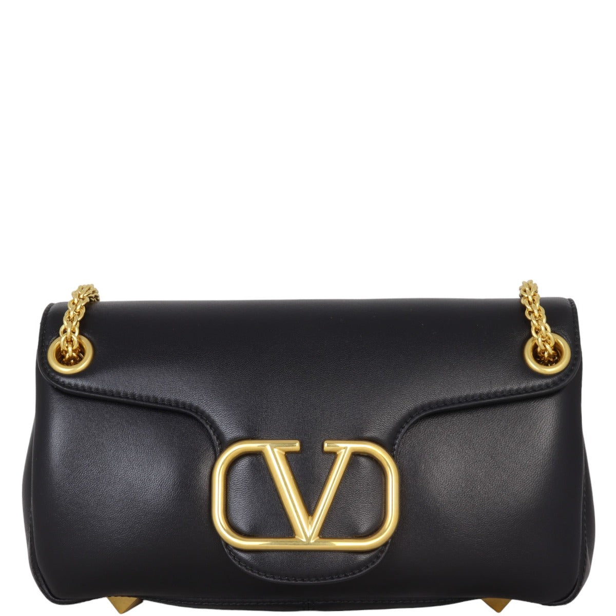 Valentino VLogo Stud Sign Shoulder Bag
