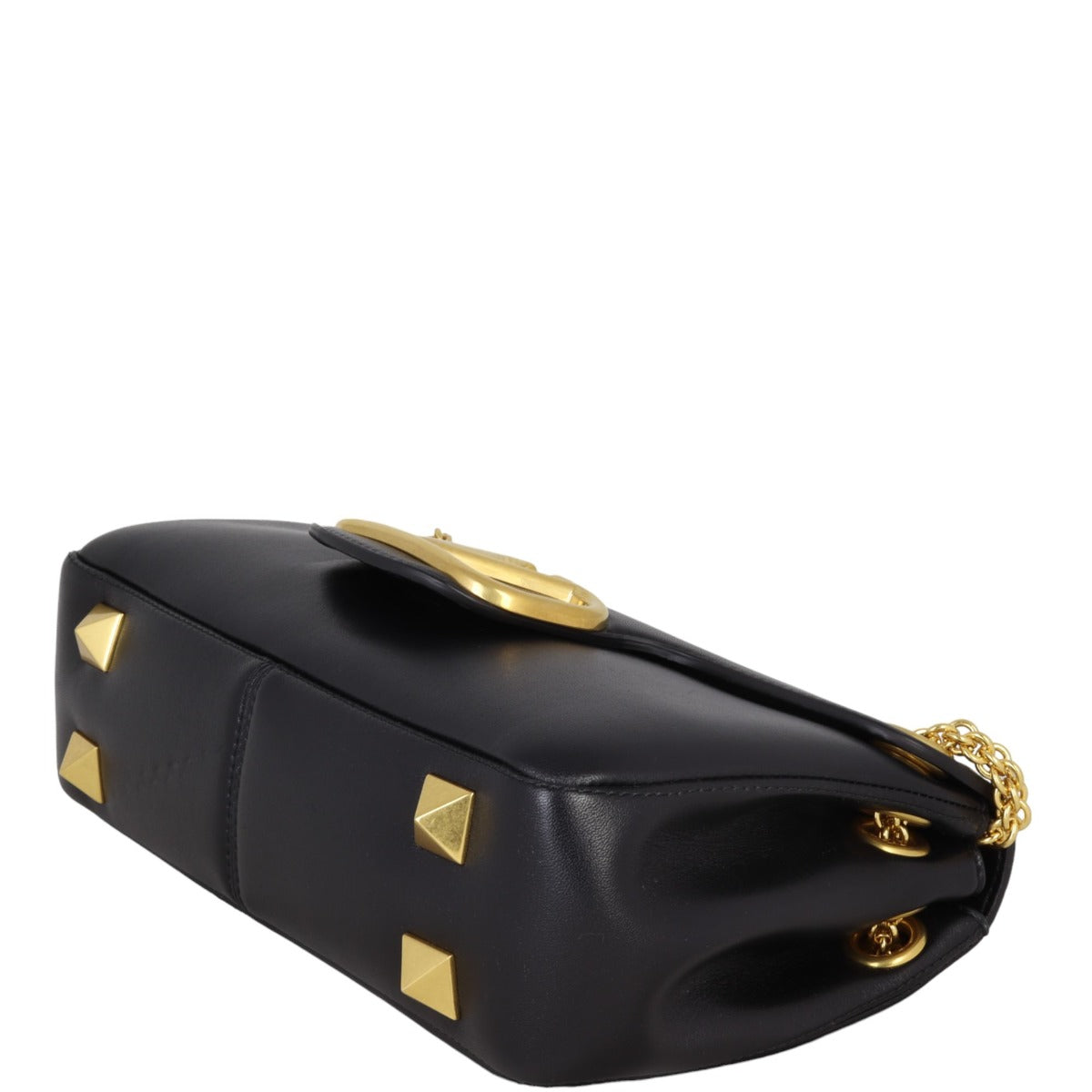 Valentino VLogo Stud Sign Shoulder Bag