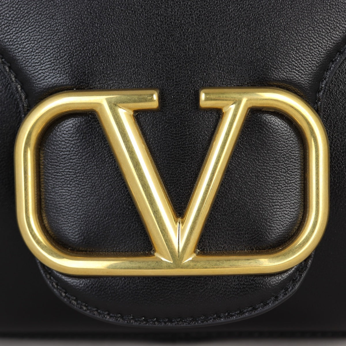 Valentino VLogo Stud Sign Shoulder Bag