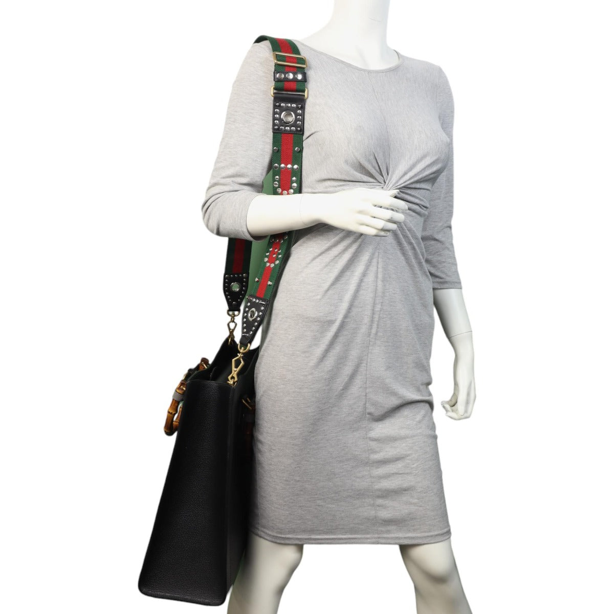 Gucci Diana Bamboo Top Handle Tote Large