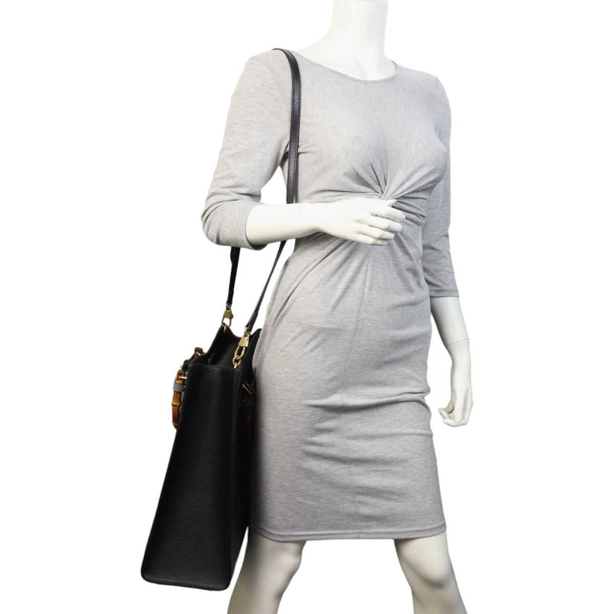 Gucci Diana Bamboo Top Handle Tote Large