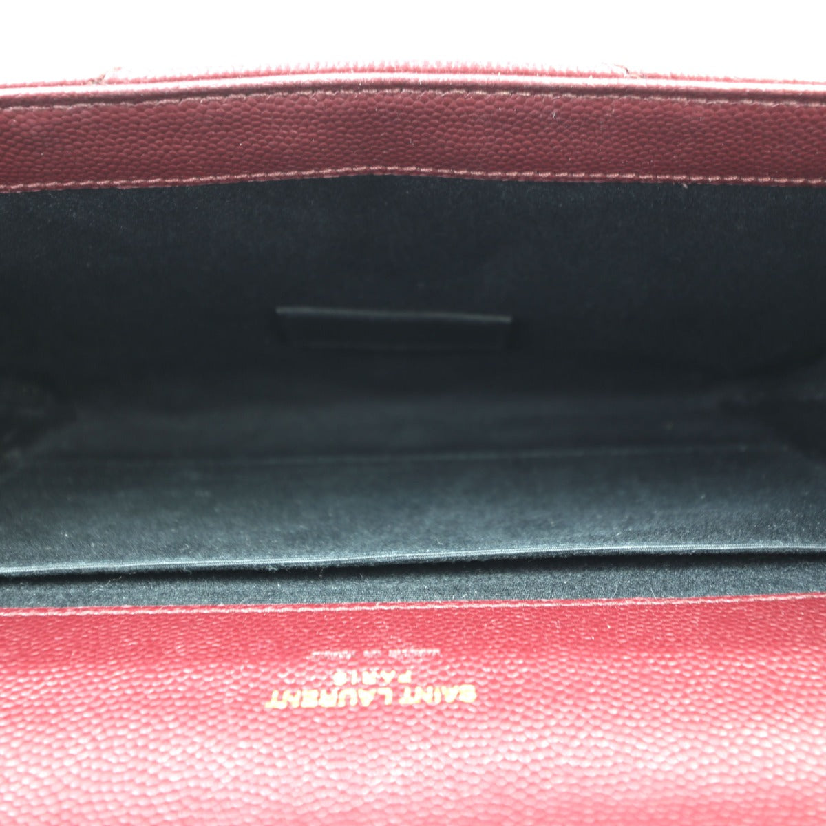 Saint Laurent Cassandre Flap Wristlet Pouch