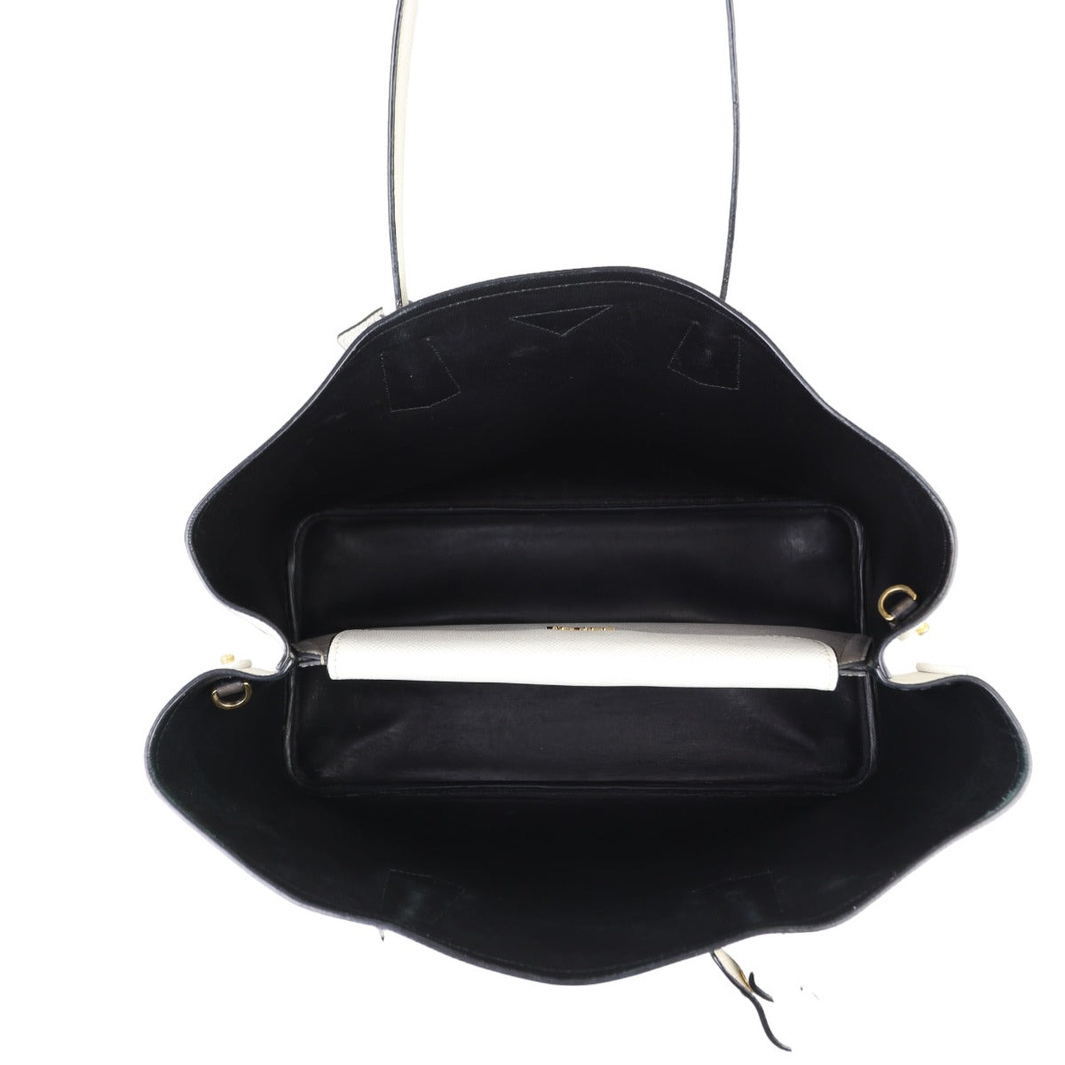 Prada Saffiano Cuir Double Bag Large