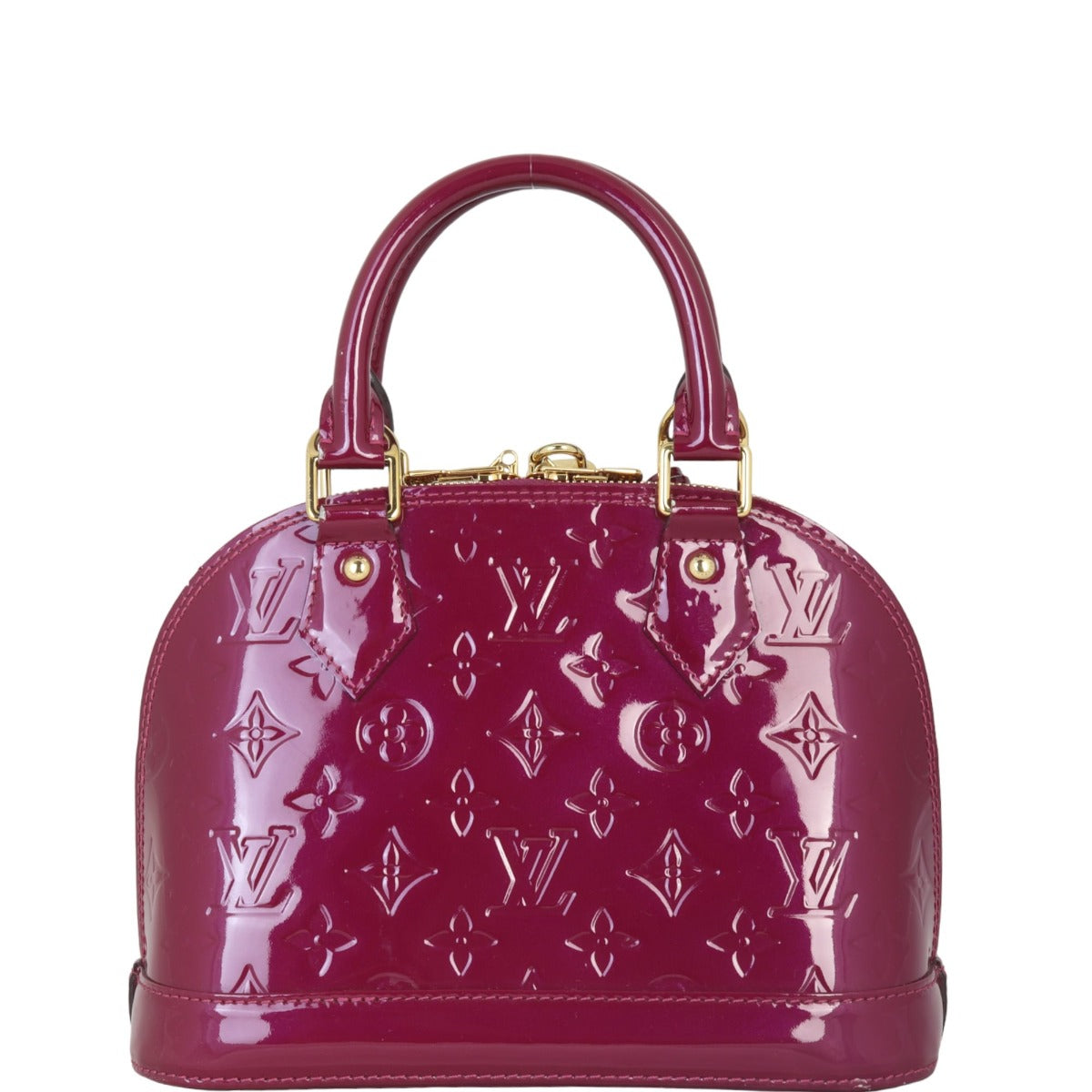 Louis Vuitton Alma BB Monogram Vernis | Rouge Fauviste