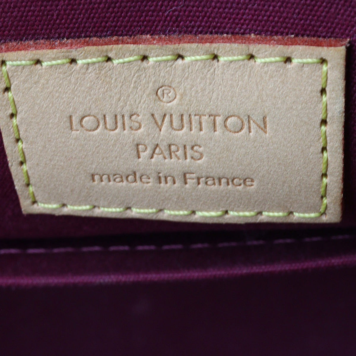 Louis Vuitton Alma BB Monogram Vernis | Rouge Fauviste