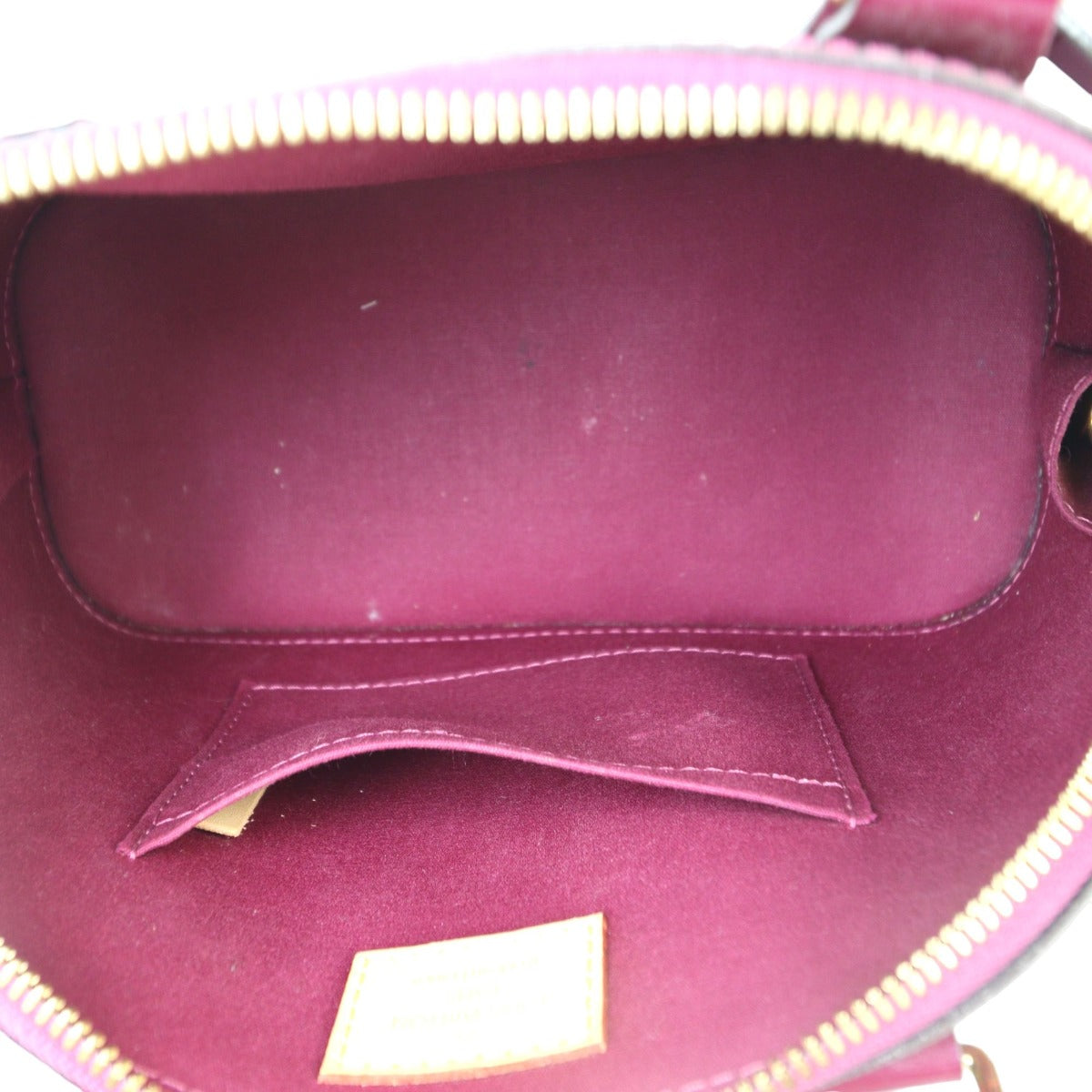 Louis Vuitton Alma BB Monogram Vernis | Rouge Fauviste