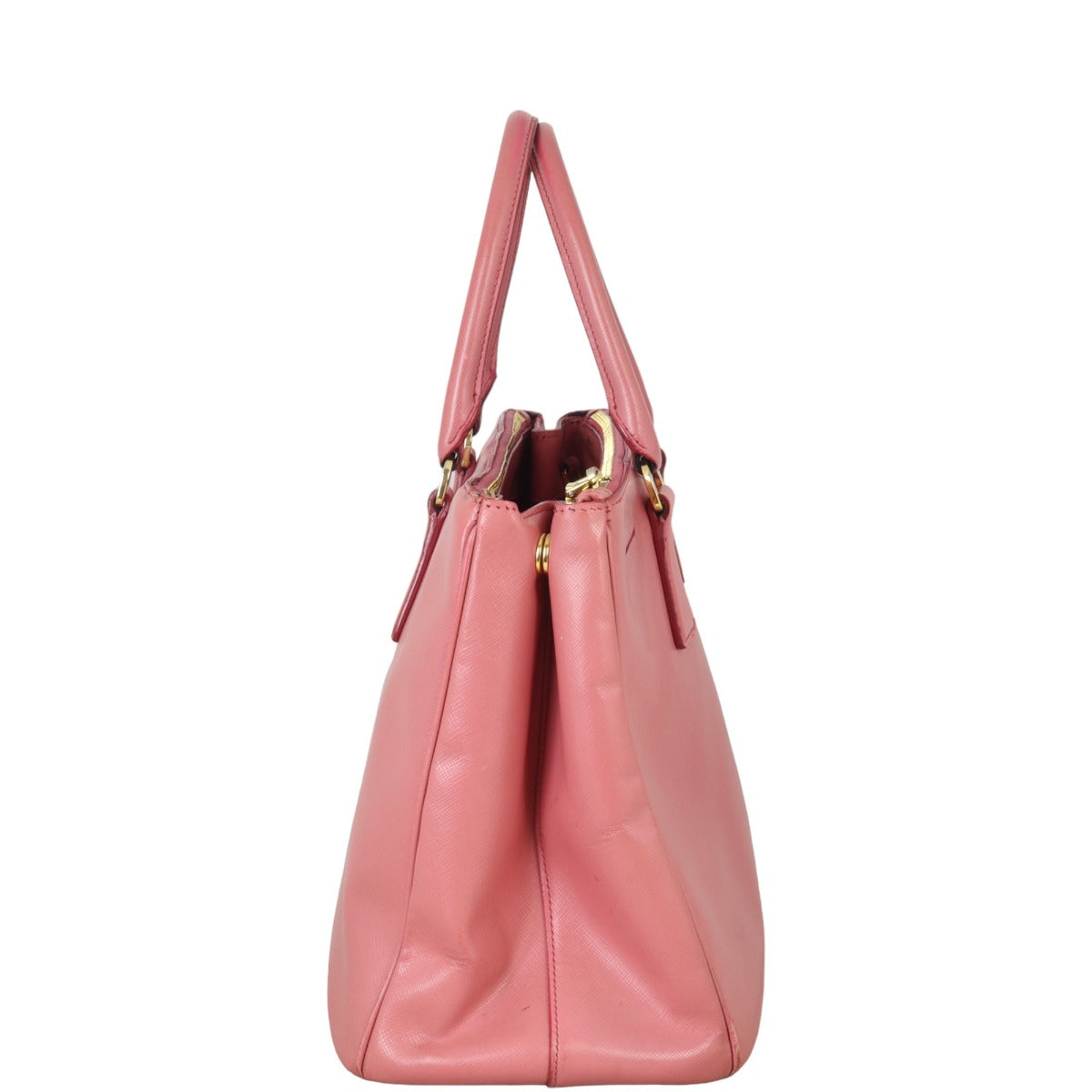 Prada Saffiano Lux Galleria Double Zip Tote Medium