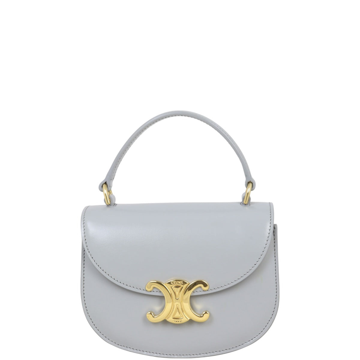Celine Triomphe Besace Clea Mini Top Handle Bag