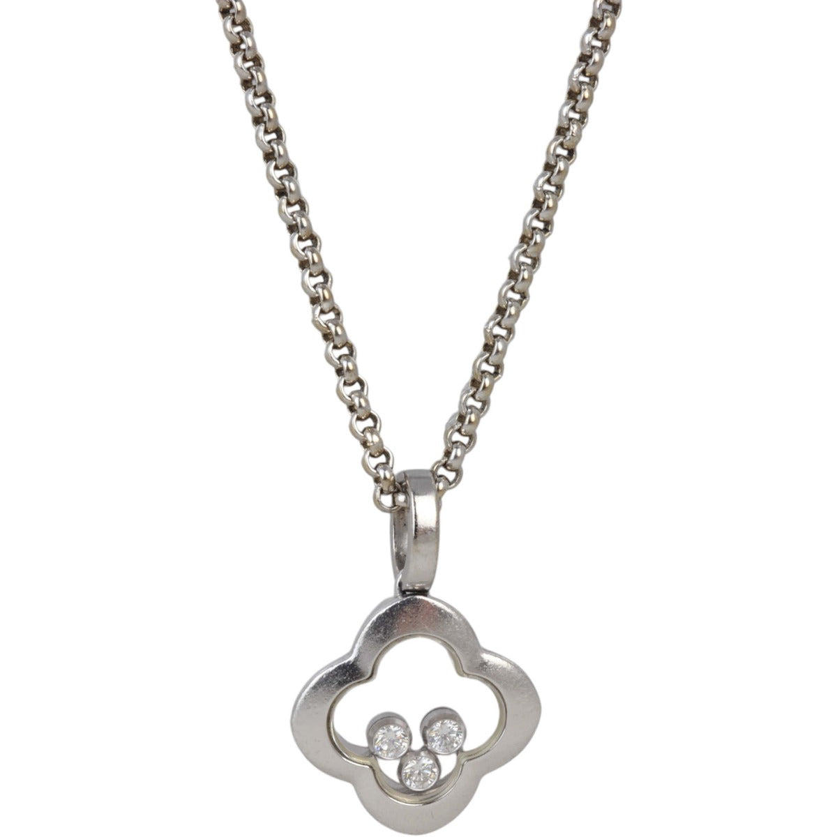 Chopard Happy Diamonds Icons 18k White Gold Necklace