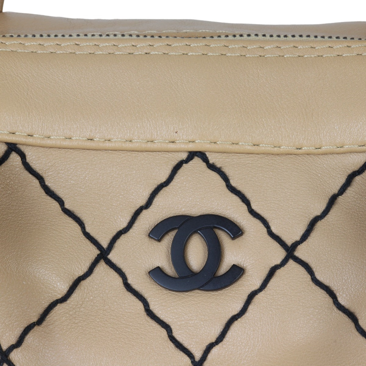 Chanel Wild Stitch Tote | Beige