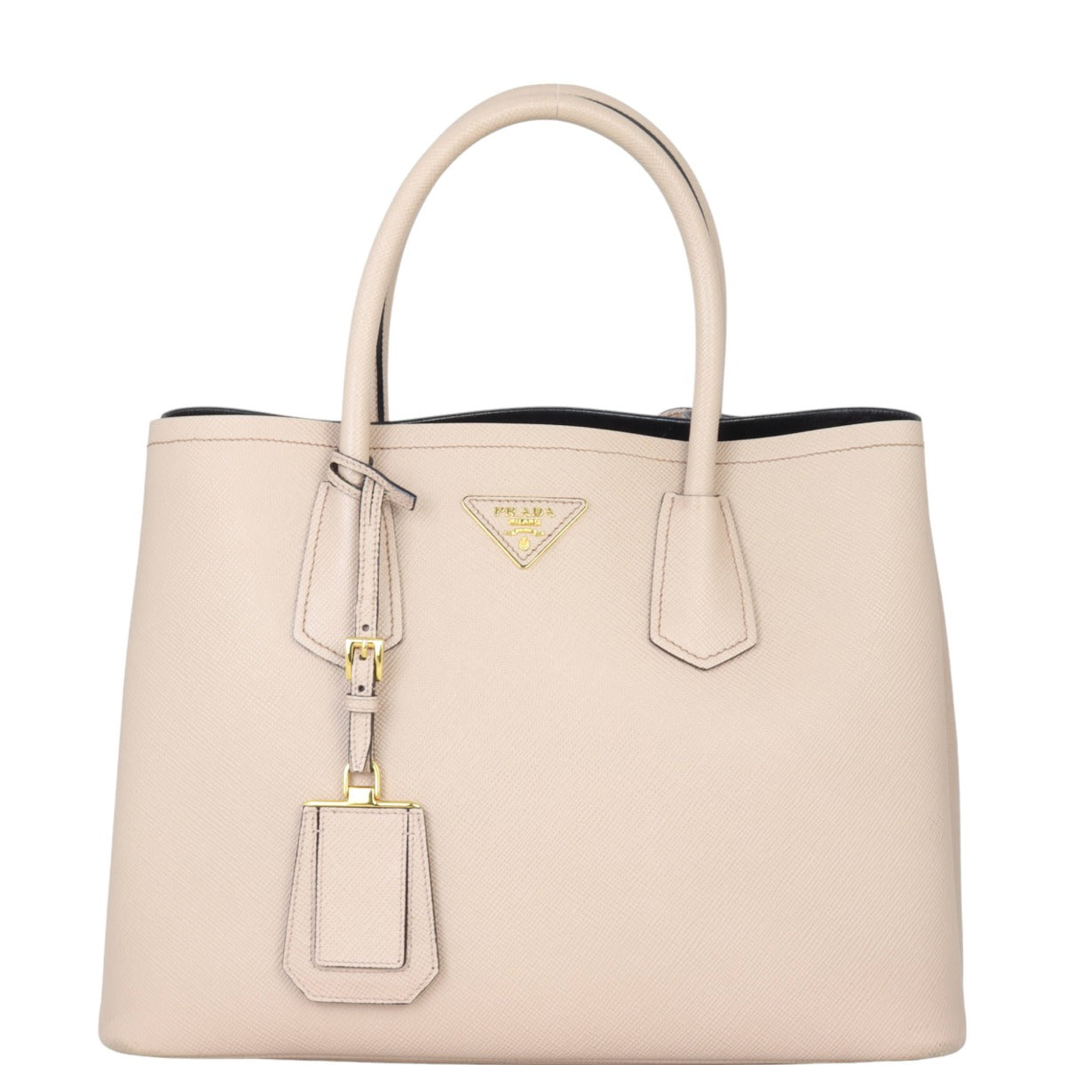 Prada Saffiano Cuir Double Bag Medium