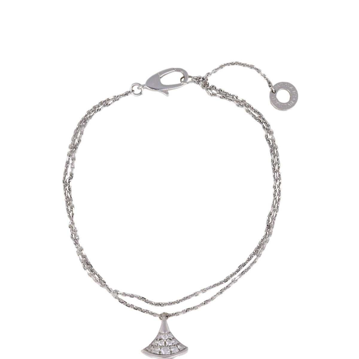 Bvlgari Diva's Dream 1 Motif 18k White Gold Diamond Bracelet