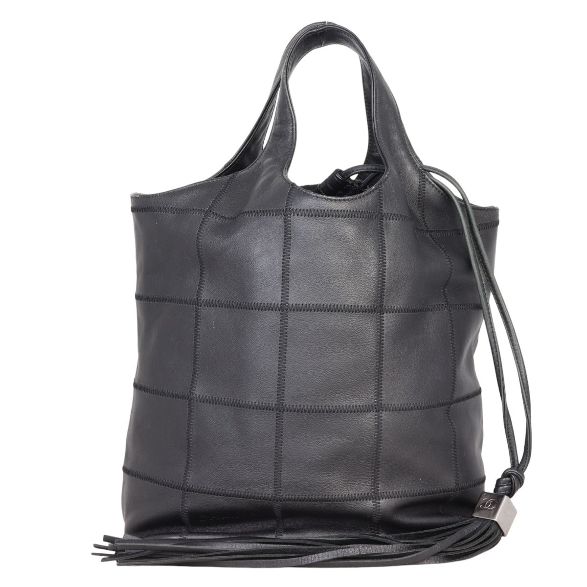 Chanel Chocolate Bar Tassel Hobo