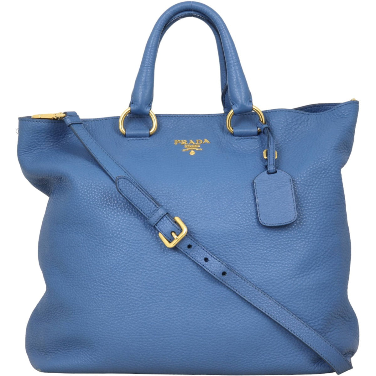 Prada Vitello Daino Shopping Tote Large