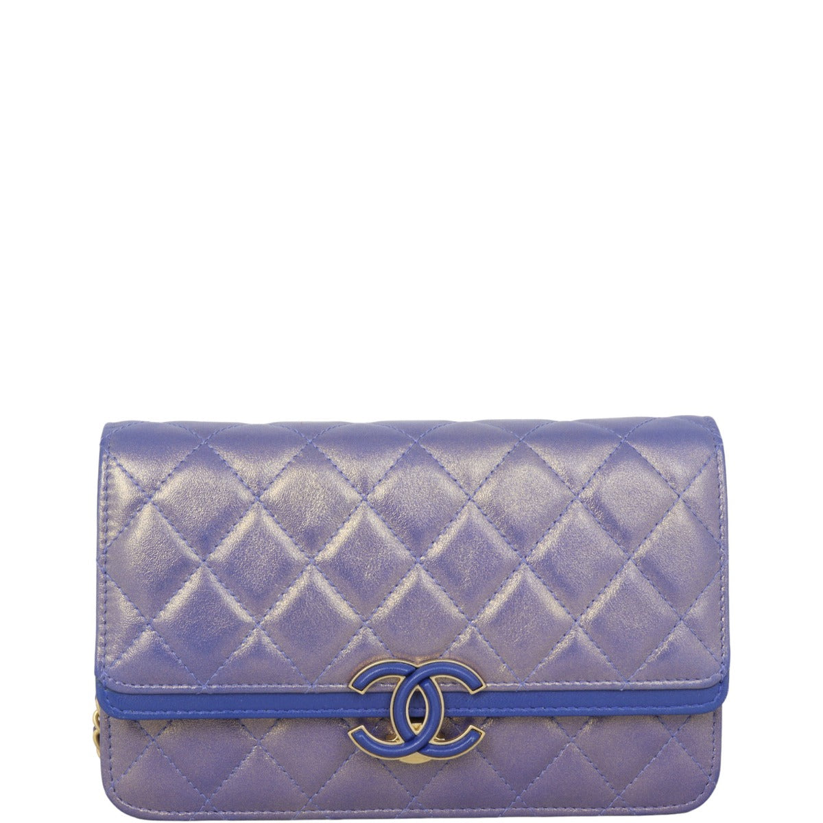 Chanel Iridescent Wallet on Chain