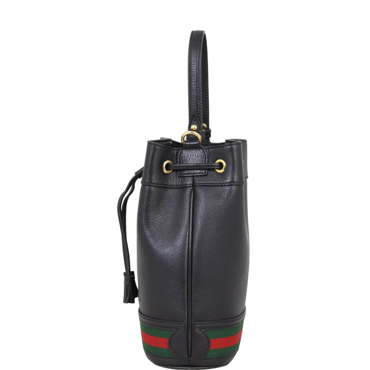 Gucci Ophidia Leather Bucket Bag Mini