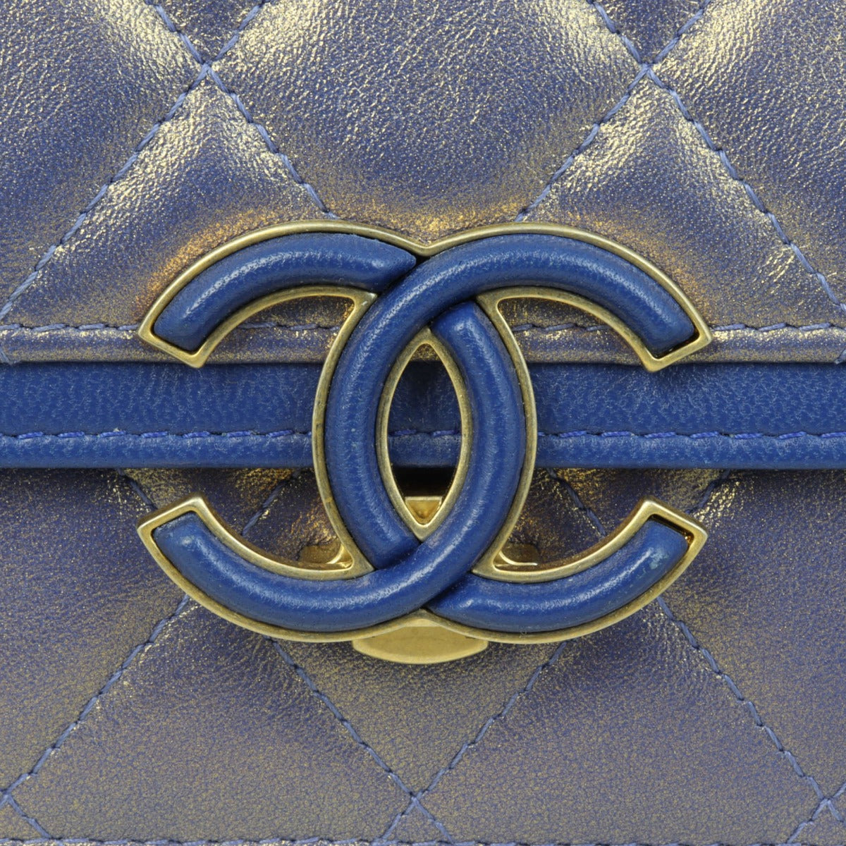 Chanel Iridescent Wallet on Chain